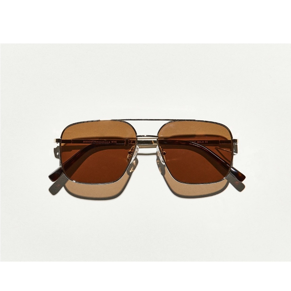 NWOT MOSCOT Shtarker Unisex Aviator Sunglasses